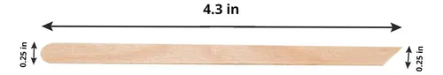 Barras De Cera De Madera For Depilación, 2 En 1, Paquete De