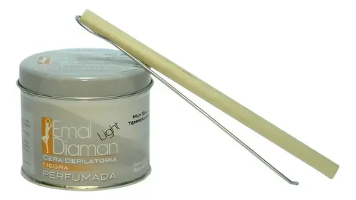 Emal Diaman Cera Depilatoria Negra Lata 200g