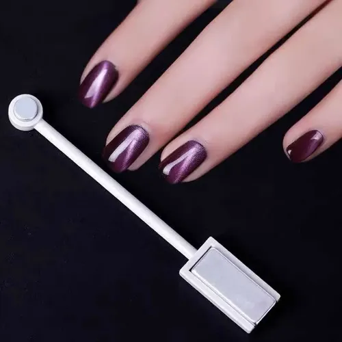 Lápiz Iman Doble Para Esmaltes Ojo De Cato Uñas Semipermante