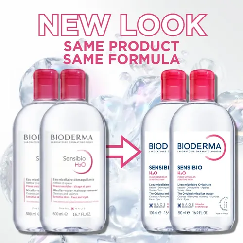 Agua Micelar Bioderma Sensibio H2o 1l Limpieza Facial