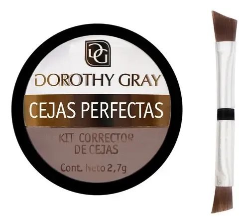 Kit Cejas Marrón Oscuro Dorothy Gray Gel 2.7g