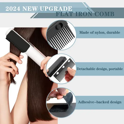 Plancha De Pelo Extraíble Flat Iron Attachment Dladhict