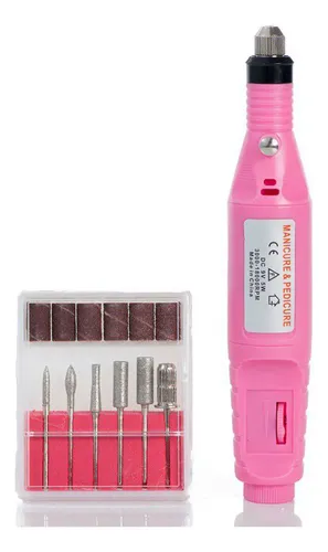 Torno Profesional Rosa Con Fresas Velocidad Variable 20000rpm
