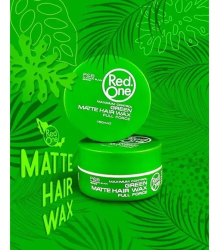 Cera Peinado Red One Matte Hair Wax Green 150ml