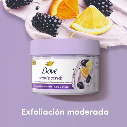 Pack X2 Dove Exfoliante Corporal Mora Y Cítricos 280 G