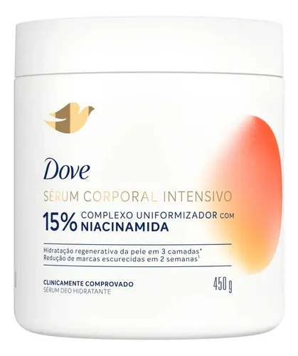 Sérum corporal hidratante intensivo Dove con niacinamida, 450 g
