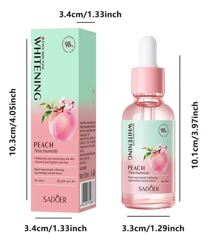 Sérum Facial Sadoer Durazno Niacinamida 30 Ml