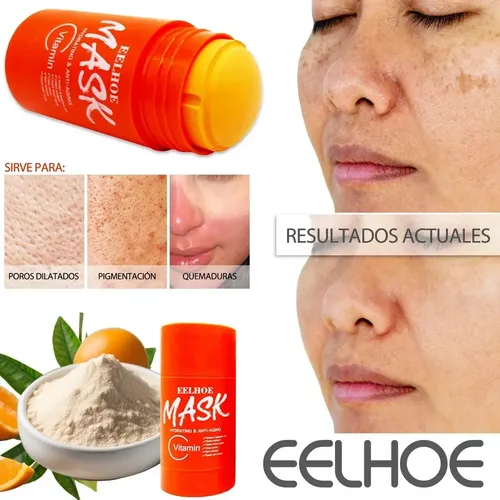 Hx Rrrmascarilla Aclarante Con Vitamina C Para Acné Y Cn
