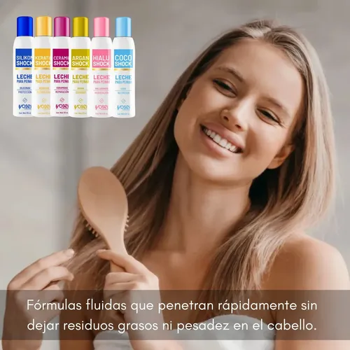 Leche Capilar Para Peinar Con Coco X 125ml Iyosei
