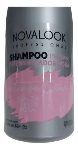 Shampoo Matizador Phacido Intensificador Rosa 375ml Novalook