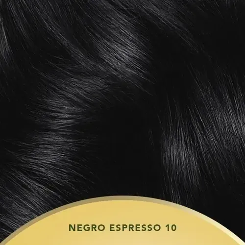 Kit De Tintura Semipermanente 10 Negro Espresso Soft Color 10 Negro Espresso
