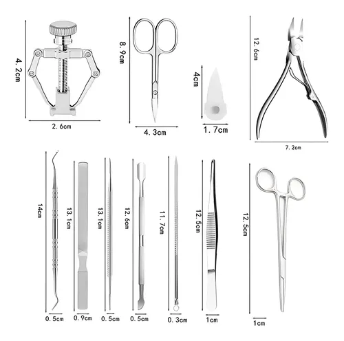 Calidad Superior A Kit De 13pzs Podólogo