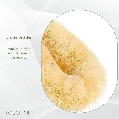 Cepillo Exfoliante Corporal Touch Me De Sisal Natural 22.86