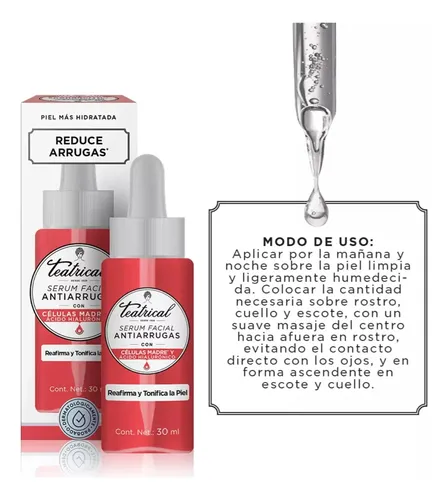 Teatrical Serum Antiarrugas Células Madre Ac Hialurónico 30g