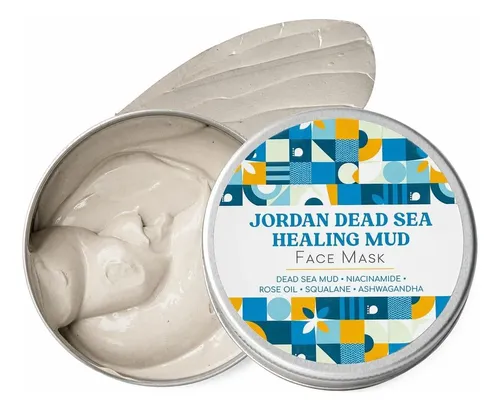 Mascarilla Facial De Barro Del Mar Muerto Con Niacinamida Y