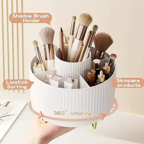 Organizador Maquillaje Porta Cosmetico Diseño Con Giro 360