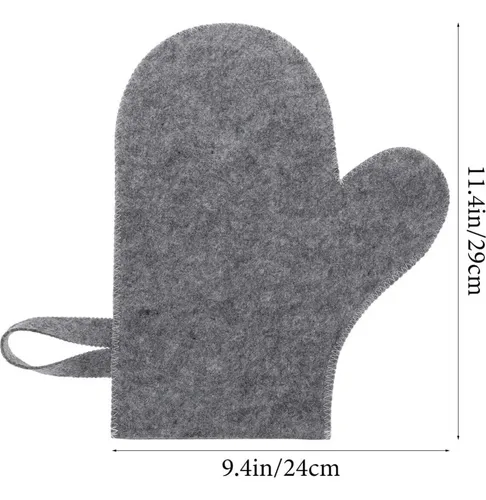 Guantes De Sauna Tehaux 2 Uds Exfoliantes 29×24 Cm