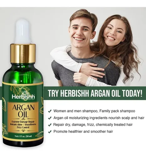 Mascarilla Capilar Herbishh 150ml + Suero De Aceite De Argá