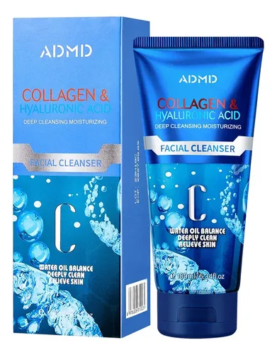 Limpiador Facial Con Colágeno Y Jabón Para Control De Aceite