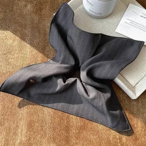Coletero Francés Para El Pelo, Ideal Para Uso Gris Oscuro