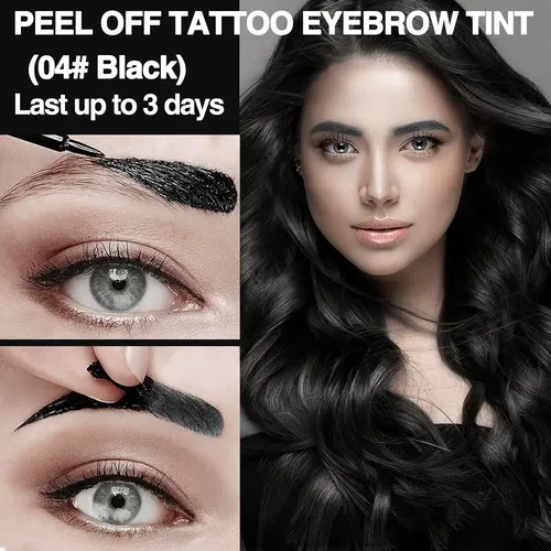 Gel Peel-off Para Cejas Negro