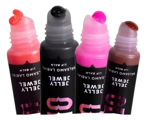 Balsamo Labial Gloss Color Jelly Jewel Obsidian Ruby Rose
