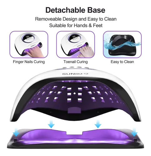 Lámpara Uv Led Profesional 300w Secado Rápido Uñas