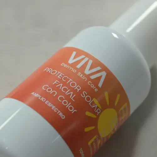Protector Solar Facial Color Crema Viva Dermo 50 G