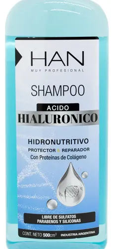 Han Acido Hialurónico Shampoo Protector Reparador Pelo 500ml