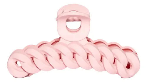 Broche De Pelo Grande Xl Extra Large Pier Rosa Rosa