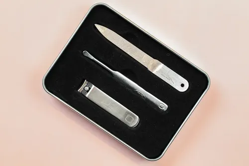 Set De Manicura Para Uñas Paris Night Acero Inox Cn Estuche