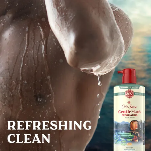 Gel De Baño Exfoliante Old Spice Gentleman’s De 750 Ml Para