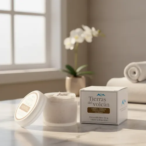 Crema Exfoliante Facial Tierras Del Volcan Piel Sensible