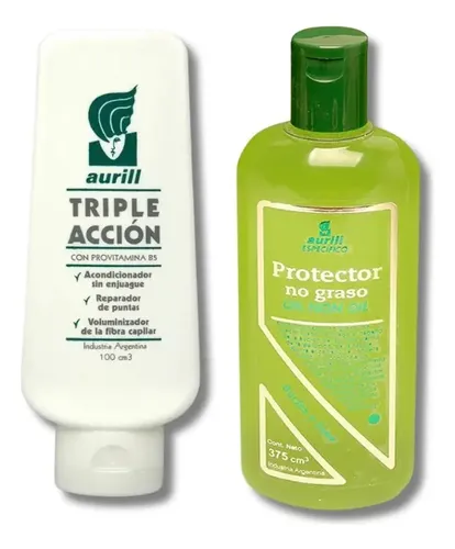 Triple Accion Aurill Acond. + Protector No Graso Oil Non Oil