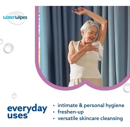 Toallitas Húmedas Waterwipes+ Para Cuerpo E Íntimas, 180