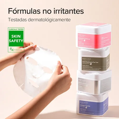 Mary&May Niacinamide Vitamin C Mascarillas – 30 Unidades x Pack