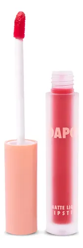 Matte Liquid Lipstick Dapop – Labial Rojo Intransferible Color 1