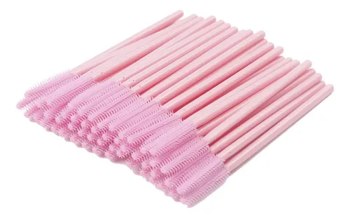 Juego De Cepillos Desechables De Silicona Para Rímel Para Pe