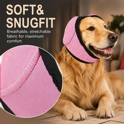 Orejeras Para Perro Anti Ruido Secado Baño Ansiedad /e