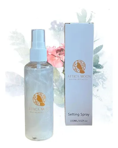 Spray Fijador De Maquillaje Attica Moon Unicornio Glow 100ml
