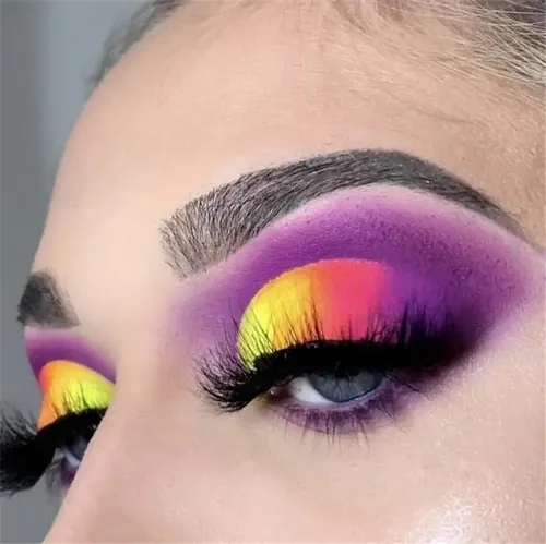 Set 6 Pigmentos Neon Maquillaje Polvos Fluor