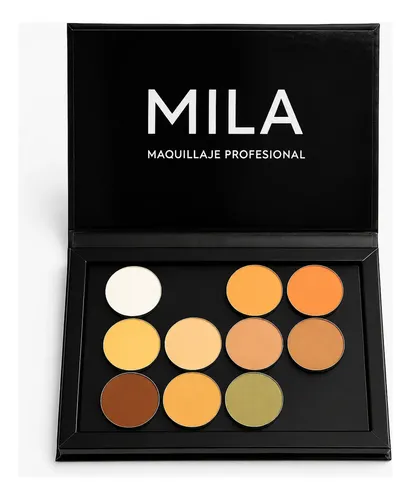 Paleta Mila Correctores Cremosos Alta Cobertura Pigmentación