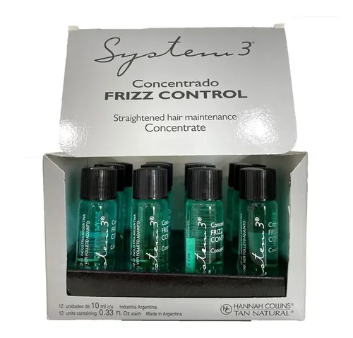 System 3 Ampollas Frizz Control X12 Unidades