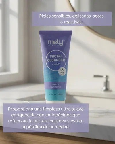 Limpiador Facial Mely 100 Ml Para Todo Tipo De Piel X Unid