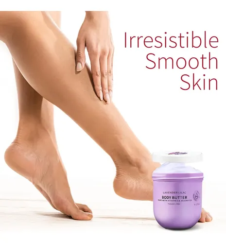 Manteca Corporal De Lavanda Y Lilas – Crema De Karité Con Ac