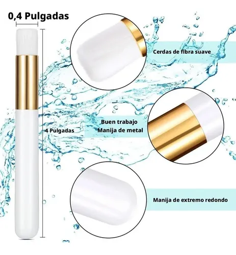 40 Cepillos Desechables Para Limpieza De Extensiones De Pest