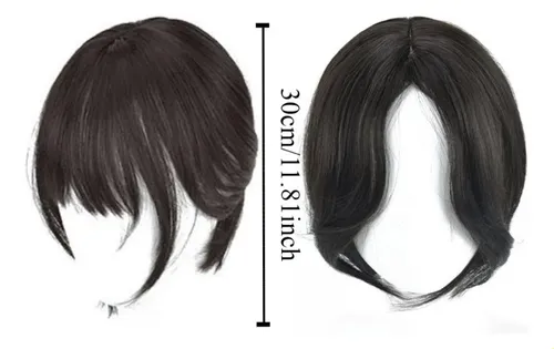Extensiones De Cabello Con Flequillo Francés 3d Realista