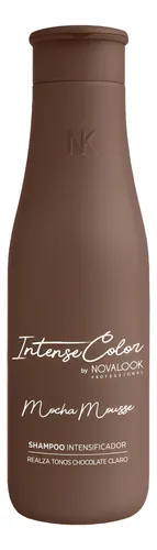 Shampoo Novalook Intense Mocha Mousse Intensificador 375 Ml