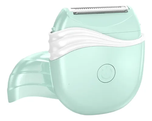Afeitadora Eléctrica Elegante Para Mujeres: Solución Verde