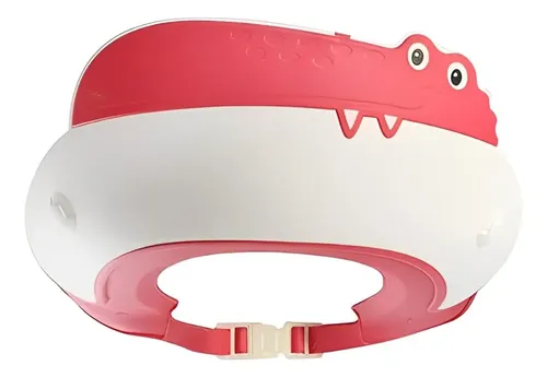 Gorro Vicera De Baño Ducha Bebés Niños Cocodrilo